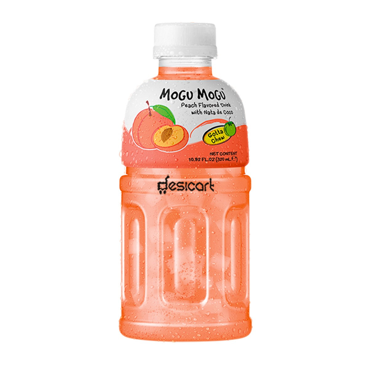 MOGU MOGU PEACH FLAVOURED DRINK 320ML