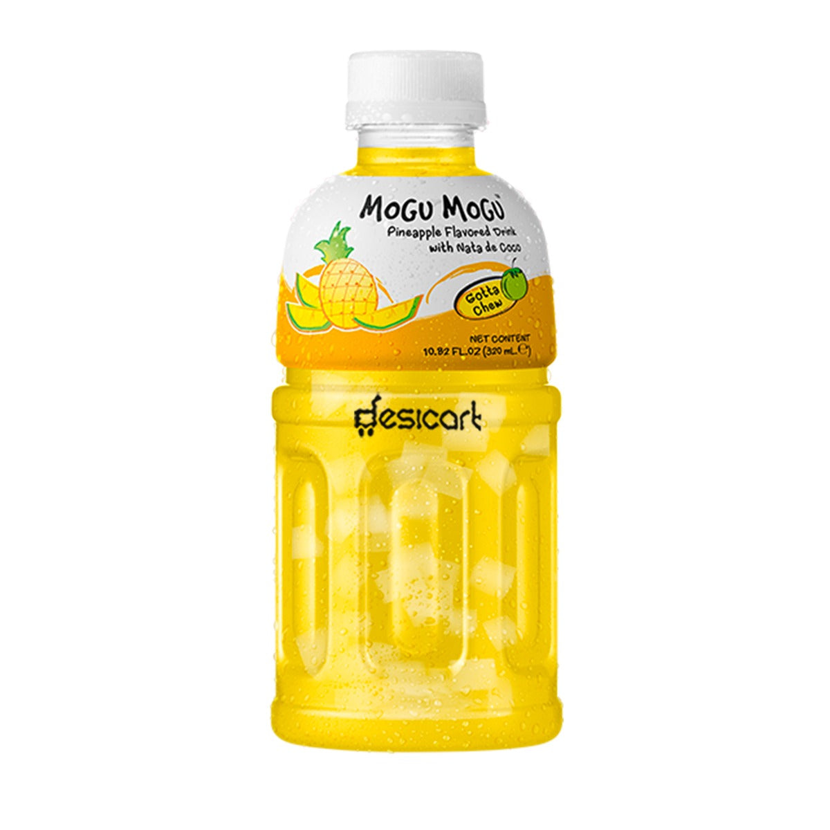 MOGU MOGU PINEAPPLE FLAVOURED DRINK 320ML