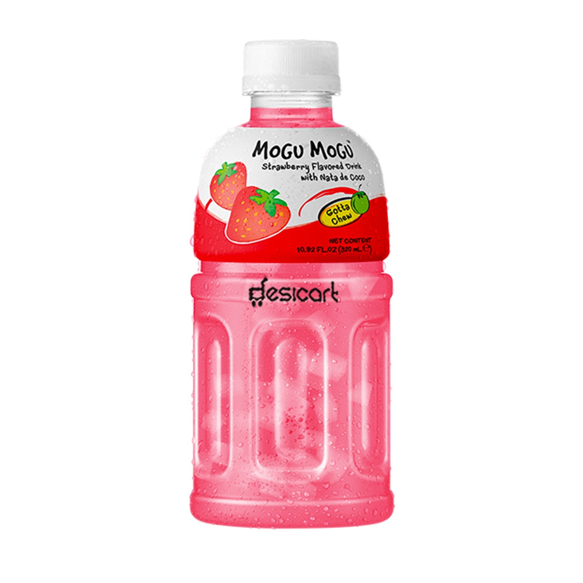 MOGU MOGU STRAWBERRY FLAVOURED DRINK 320ML
