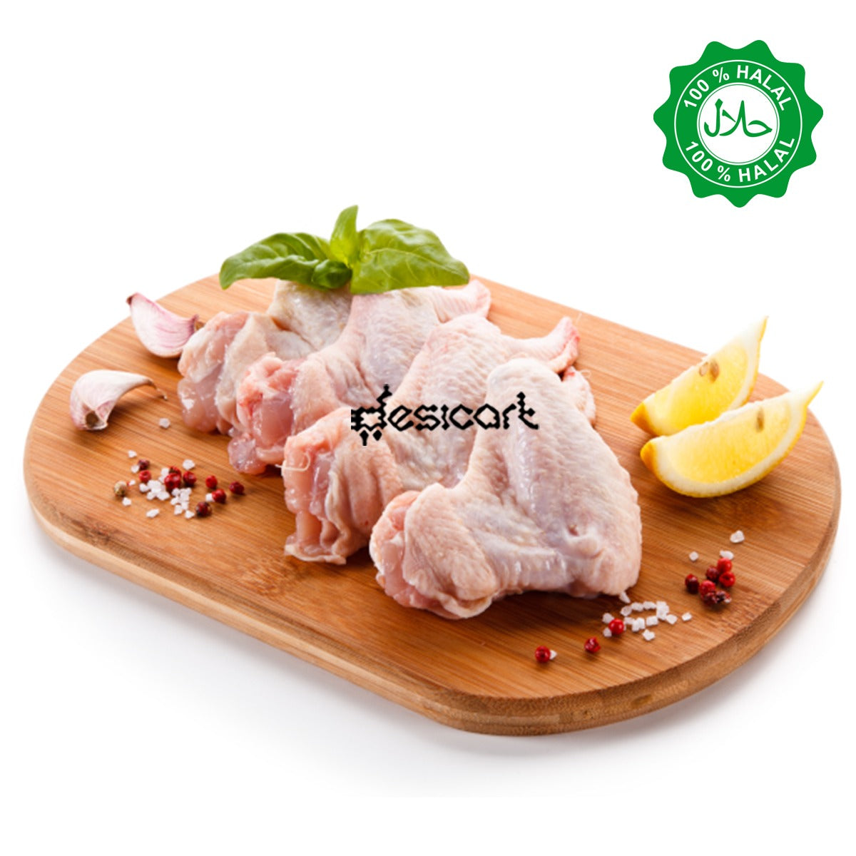 FRESH 100% HALAL CHICKEN WINGS 1KG