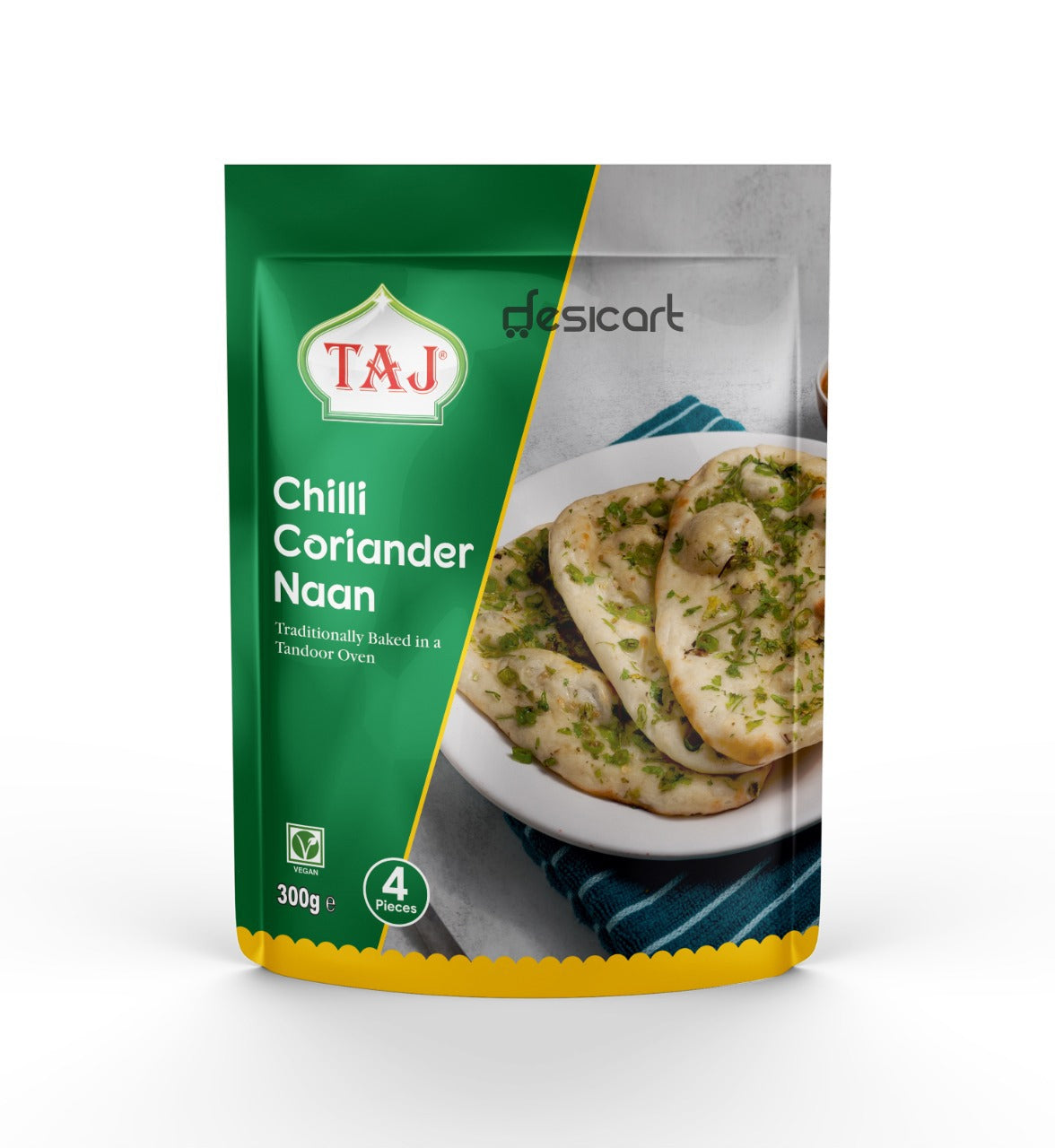 TAJ CHILLI CORIANDER NAAN 300G