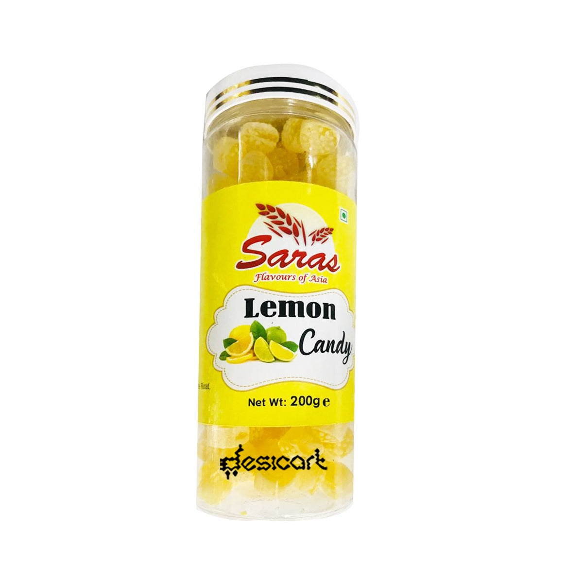 SARAS LEMON CANDY 200G