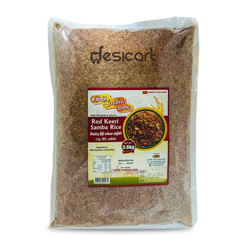 SINDHU RED KEERI SAMBA RICE 3.6KG