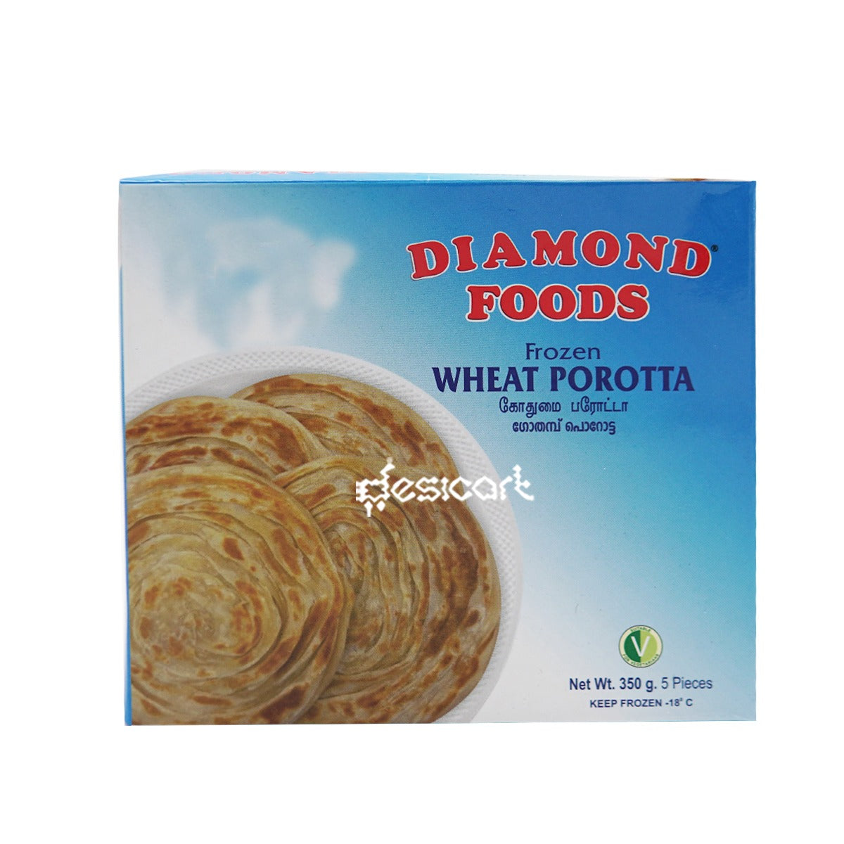 Diamond Wheat Porotta 350g Buy 1 Get 1 Free