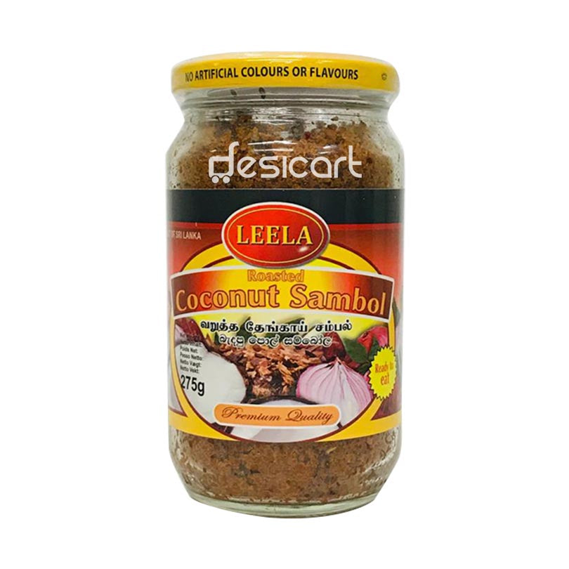 LEELA ROASTED COCONUT SAMBOL 275G