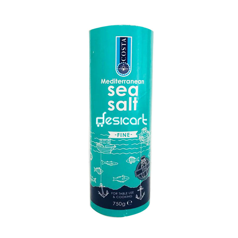COSTA SEA SALT FINE 750G