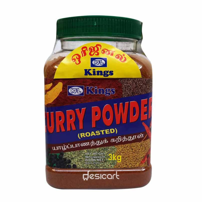 KINGS CURRY POWDER ROASTED 3KG