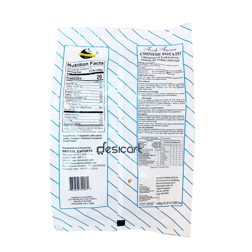 Daily Delight Chinese Potato 400g