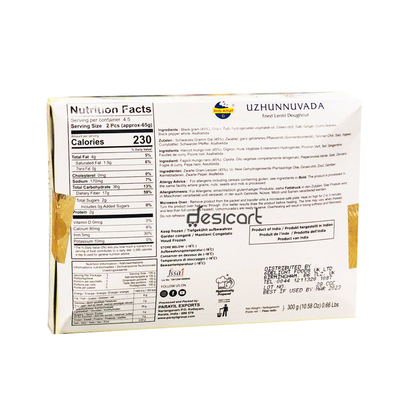 Daily Delight Uzhunnuvada 300g