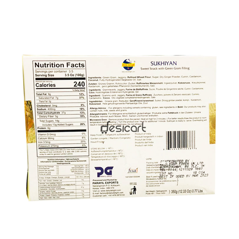 Daily Delight Sukhiyan 350g