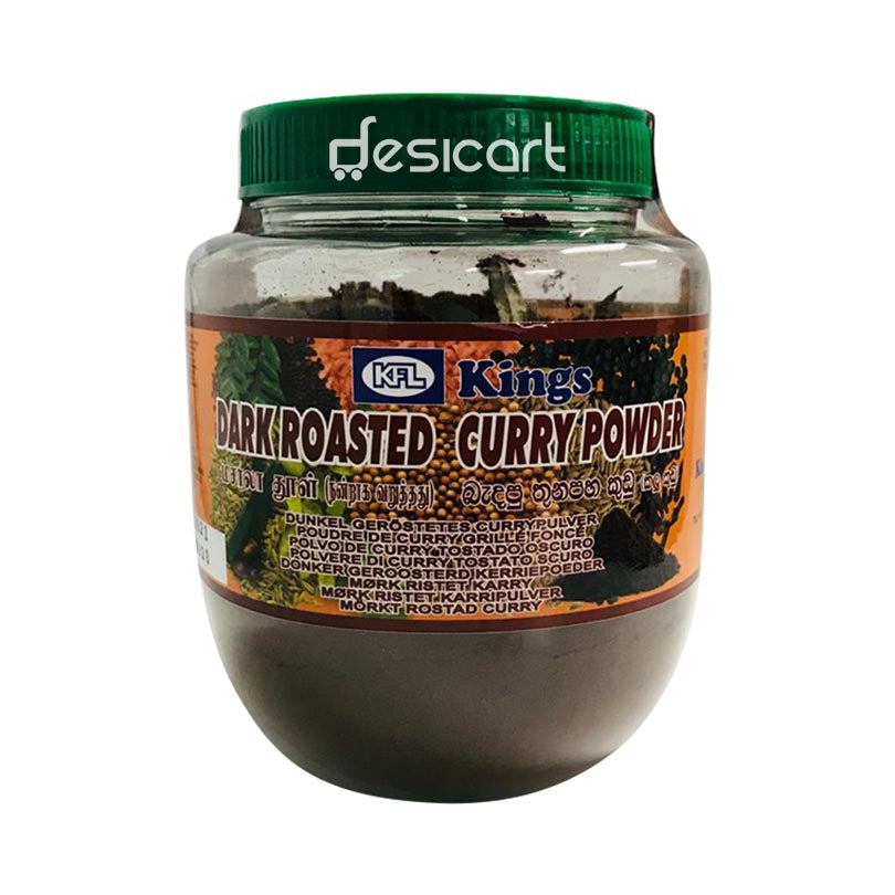 KINGS DARK ROASTED CURRY POWDER 400G