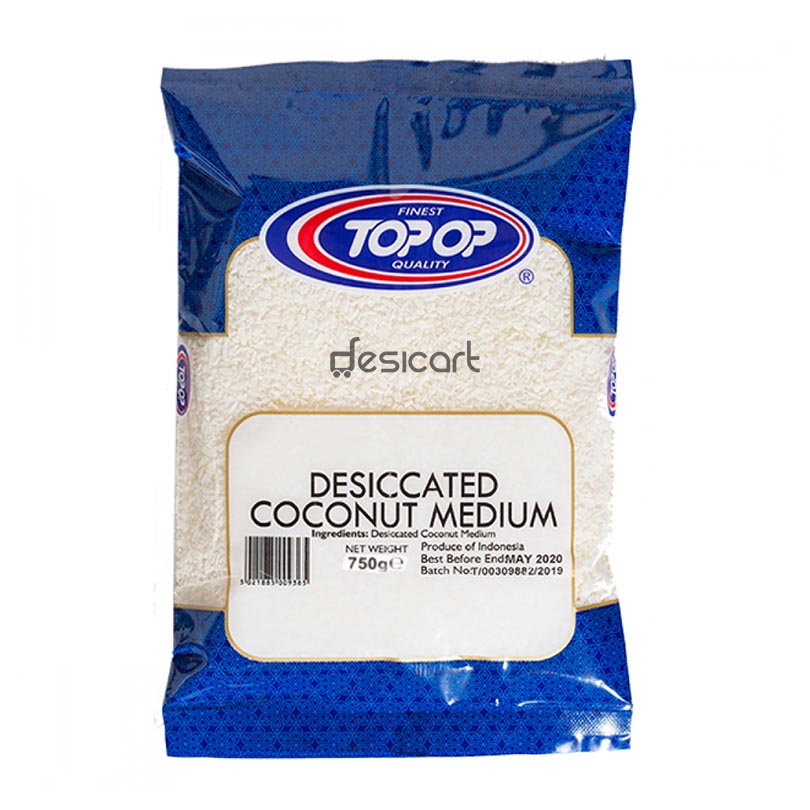 TOP OP DESICCATED COCONUT MEDIUM 750G