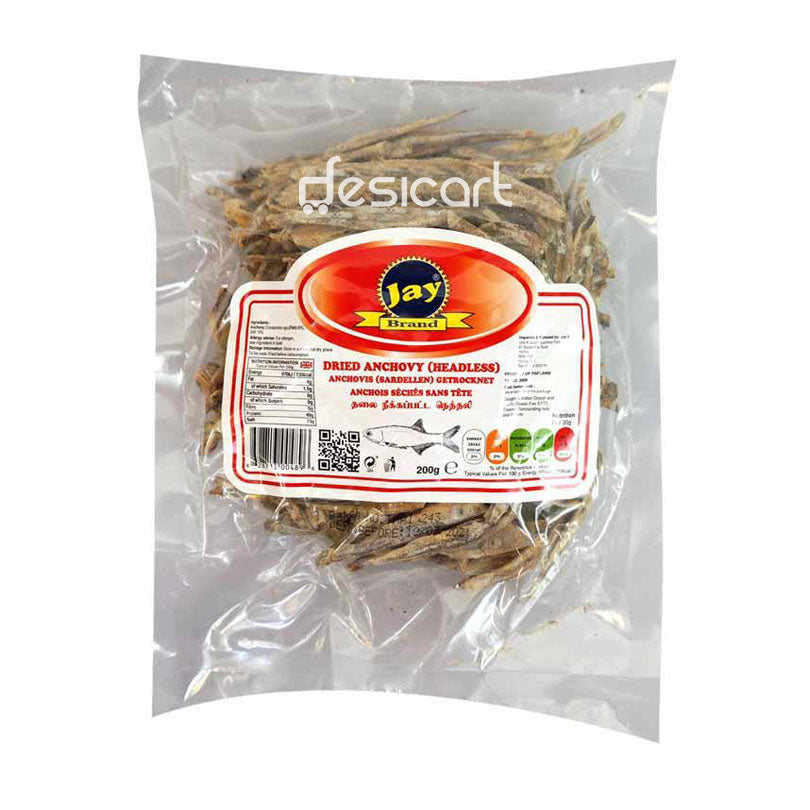 Jay Brand Dried Anchovy Headless 200g