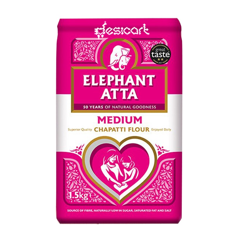 ELEPHANT ATTA MEDIUM 1.5KG