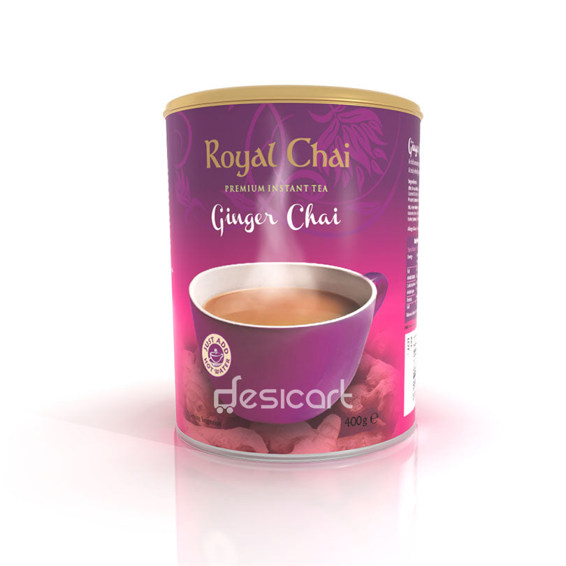 ROYAL CHAI TIN GINGER SWEETENED 400G