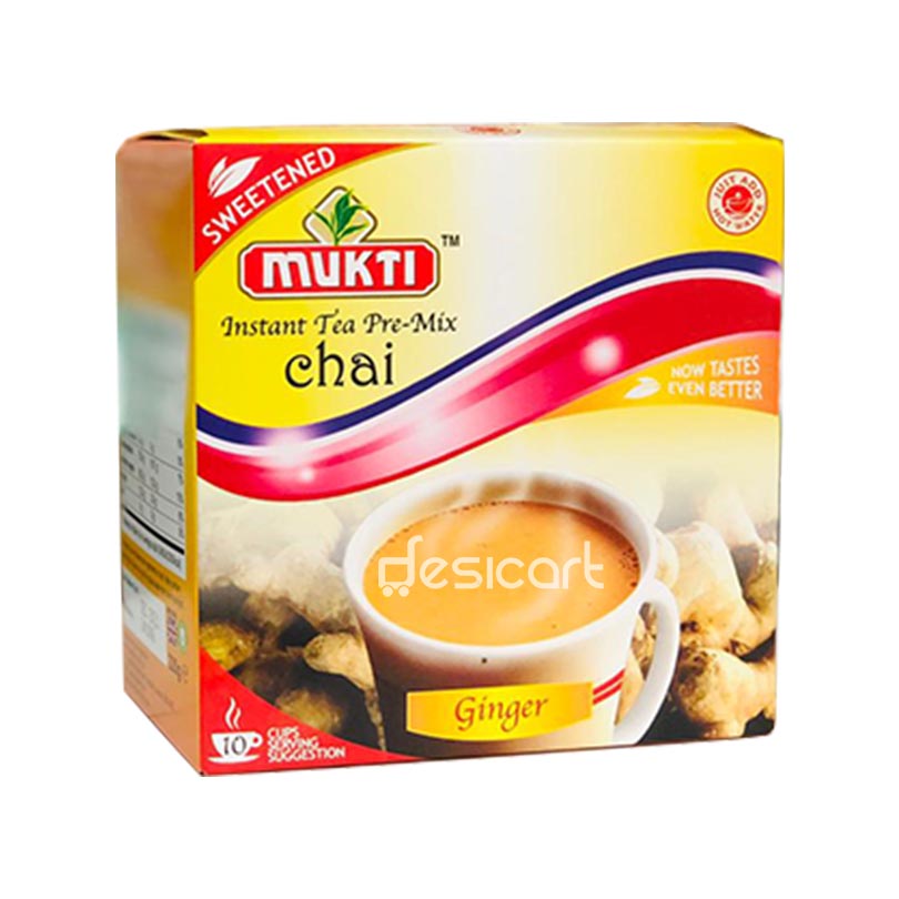 MUKTI GINGER SWEETENED TEA 10'S 220G