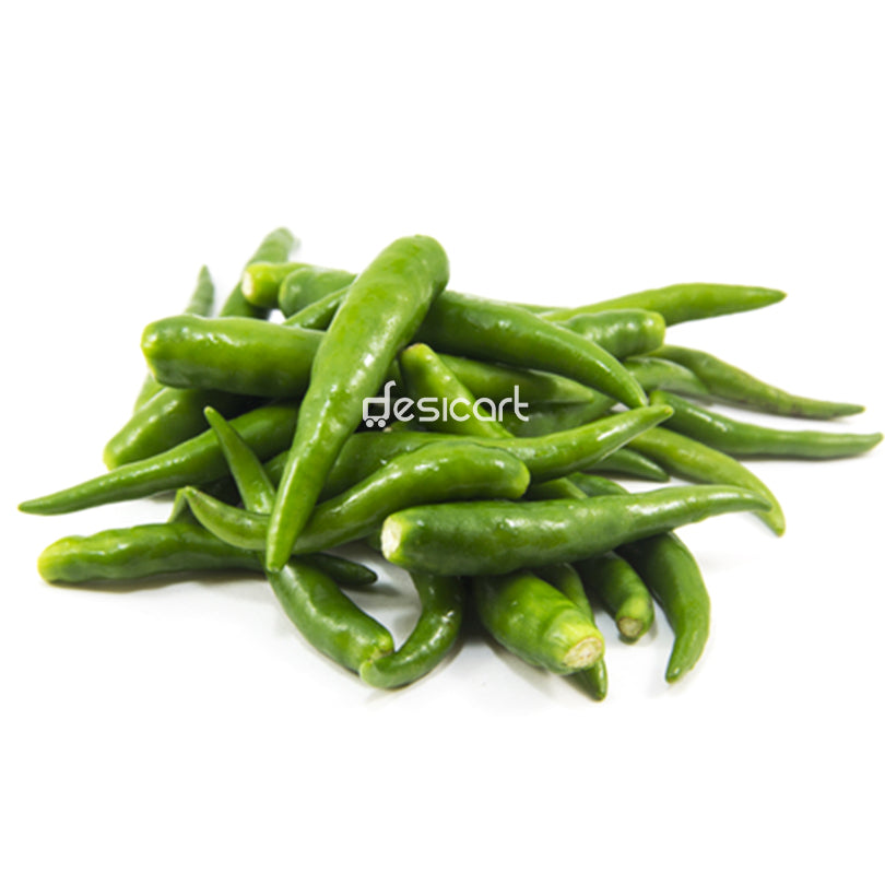 GREEN CHILLIES 100G