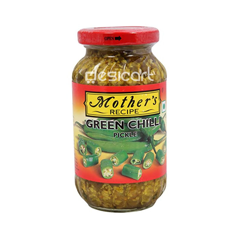 MOTHER'S RECIPE PICKLE GREEN CHILLI 500G