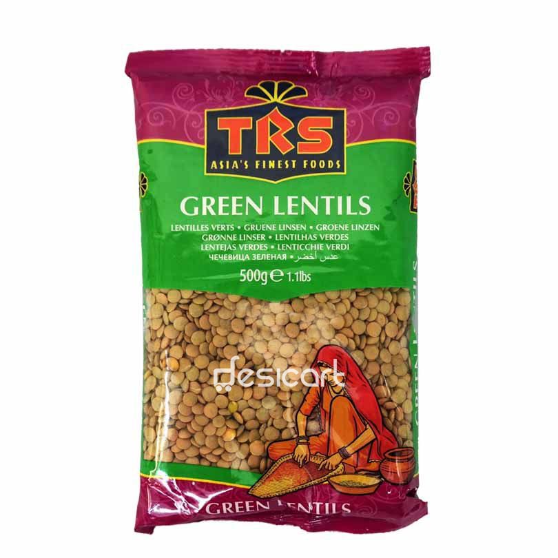 TRS GREEN LENTILS 500G