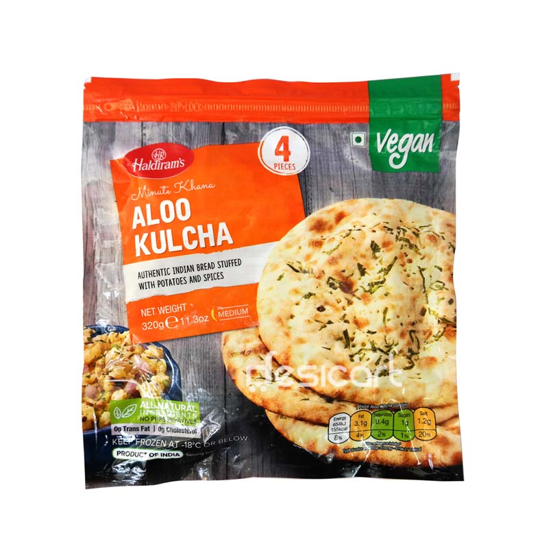 Haldiram Aloo Kulcha (4Pcs) 320g