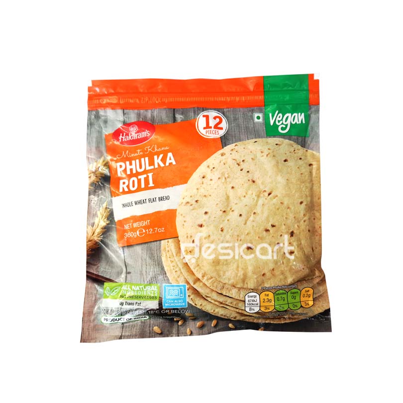 Haldiram's Phulka Roti 12Pcs 360g