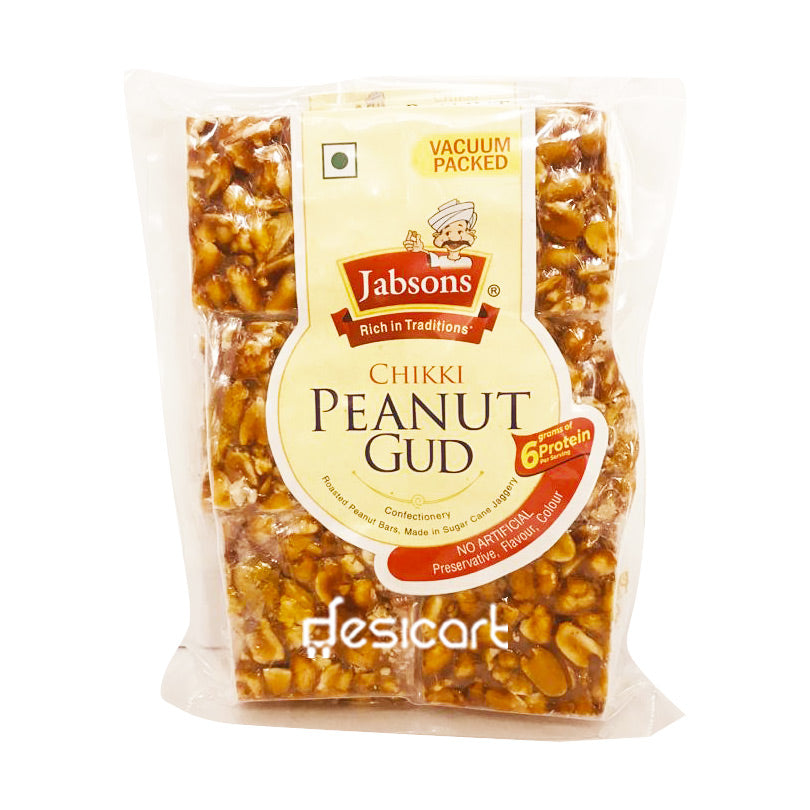 Jabsons Chikki Peanut Gud 240g