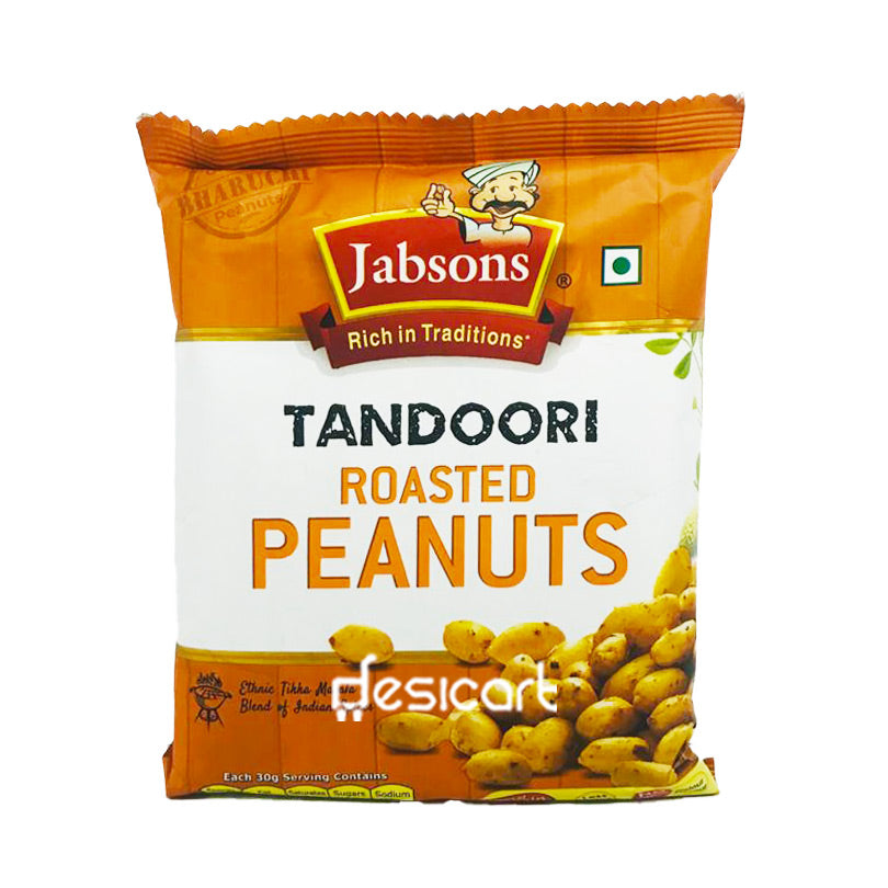 JABSONS TANDOORI ROASTED PEANUTS 140G
