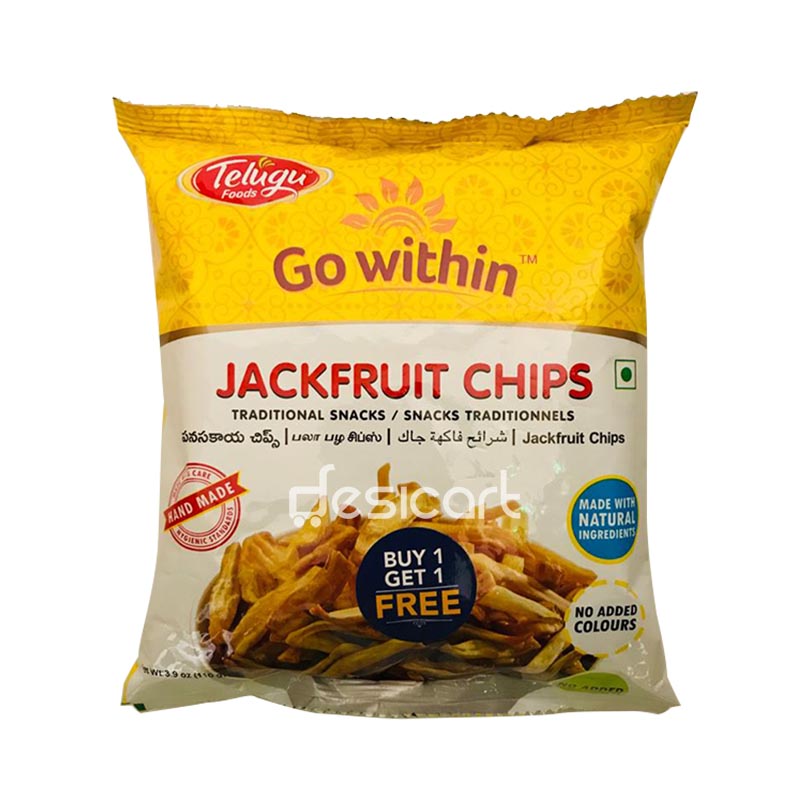 TELUGU FOODS JACK FRUIT CHIPS 170G