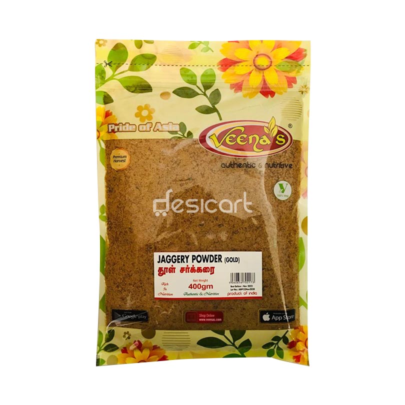 VEENA'S JAGGERY POWDER - GOLD 400G