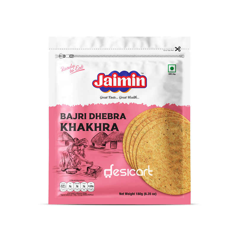 Jaimin Bajri Dhebra Khakhra 180g
