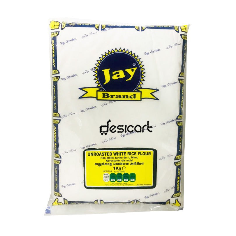 Jay Brand Unroasted White Rice Flour 1kg