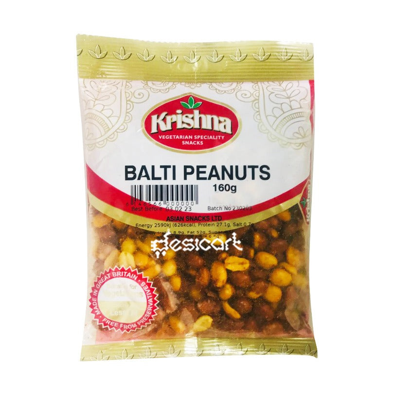 KRISHNA BALTI SPICY PEANUTS 160G