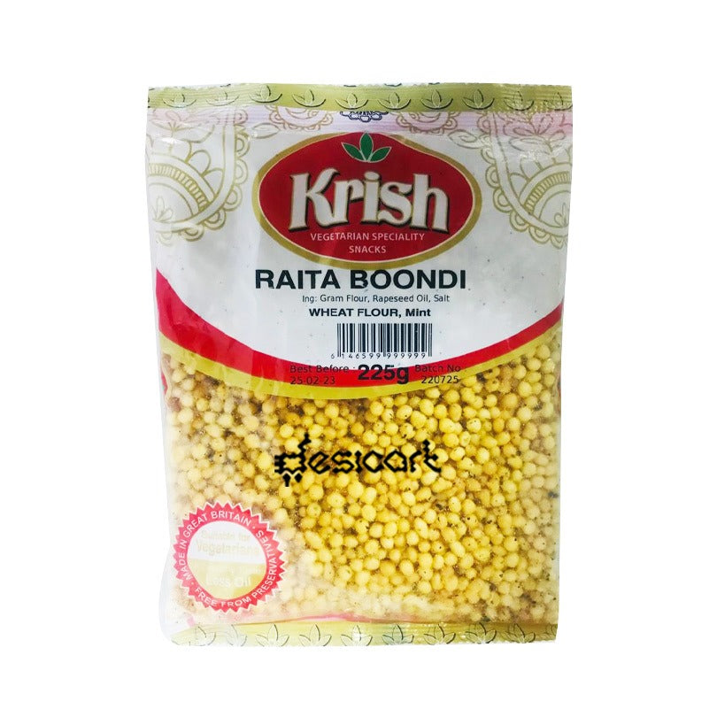 KRISH RAITA BOONDI 225G