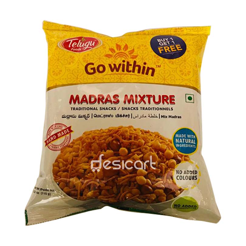 TELUGU FOODS MADRAS MIXTURE 170G