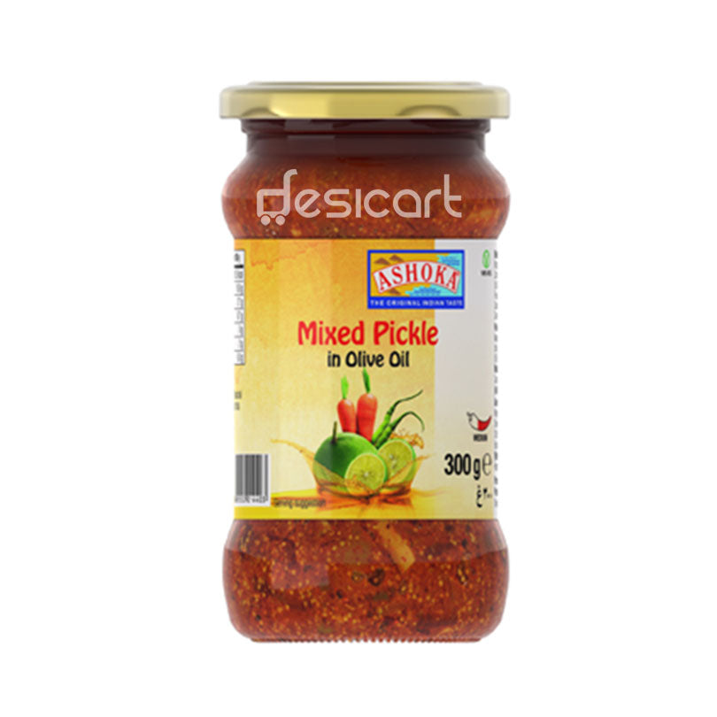 ASHOKA PICKLE MIXED IN OLIVE OIL 300G