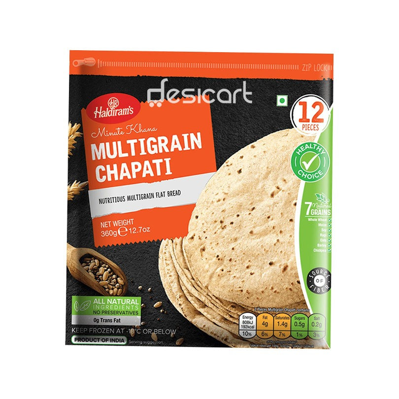 Haldiram's Multigrain Chapati 12Pcs 360g