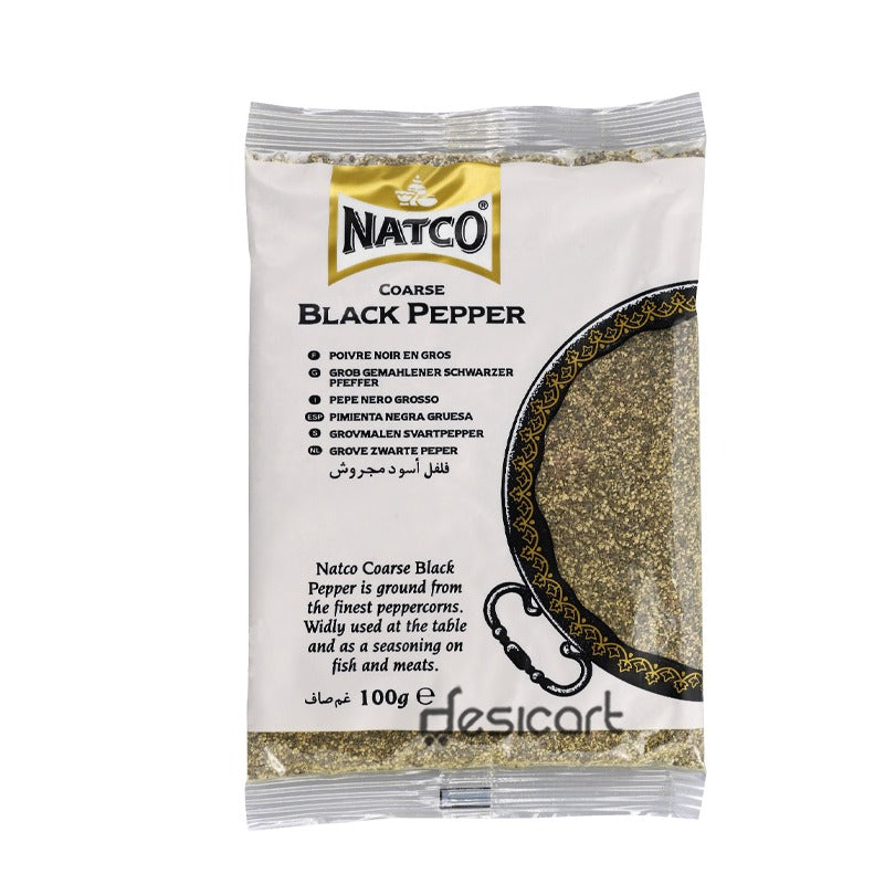 Natco Black Pepper Coarse 100g
