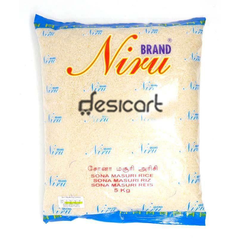 NIRU SONA MASOORI RICE 5KG