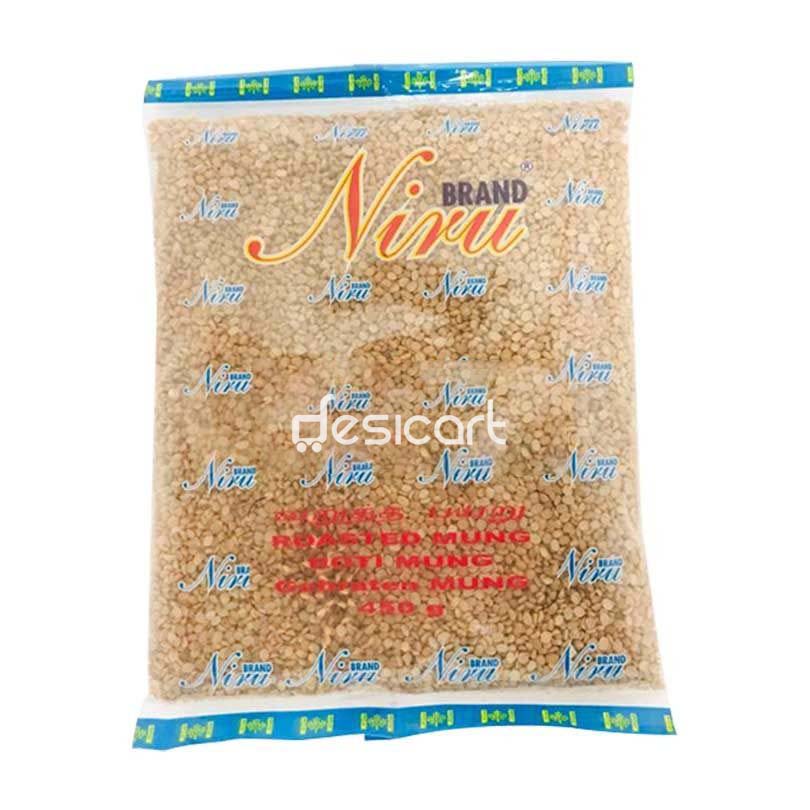 NIRU ROASTED MUNG DALL 450G