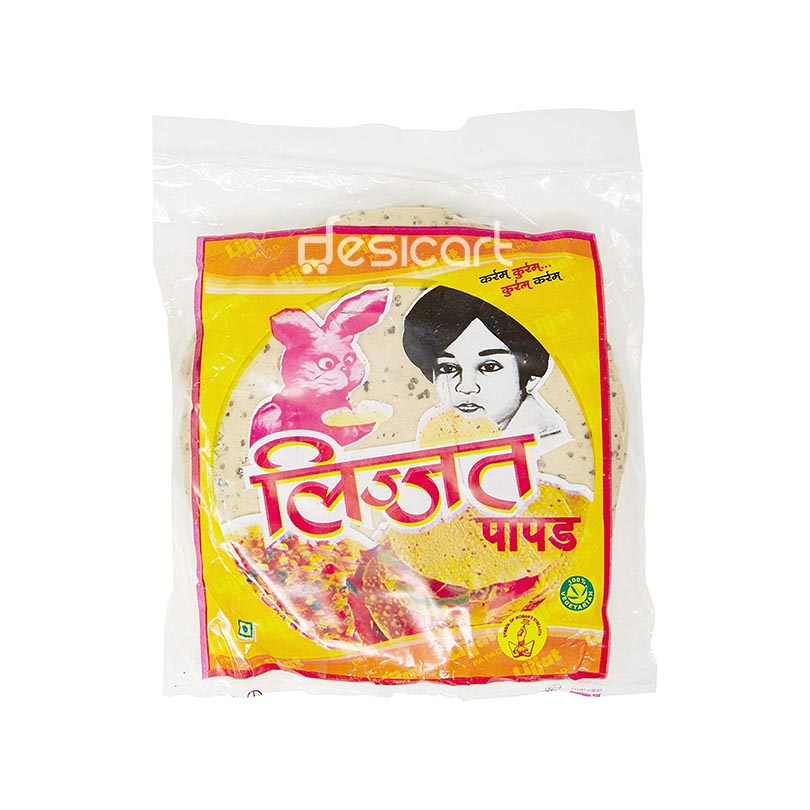 LIJJAT BLACK PEPPER PAPAD 200G