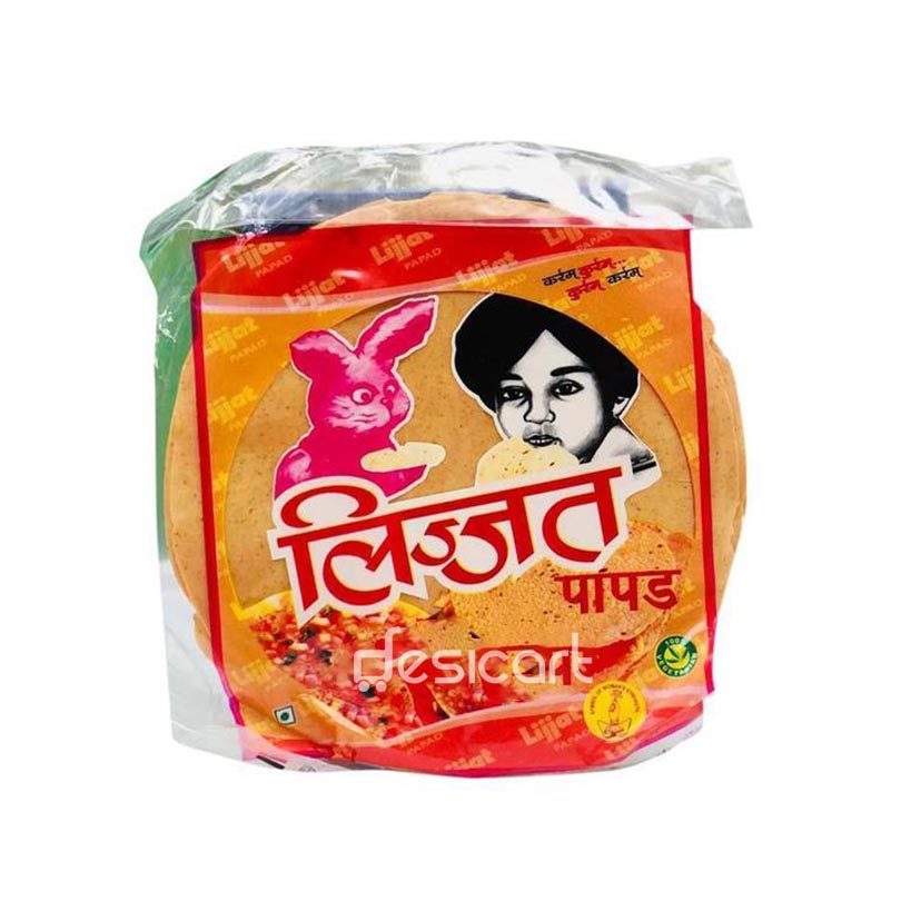 Lijjat Jeera Papad 200g