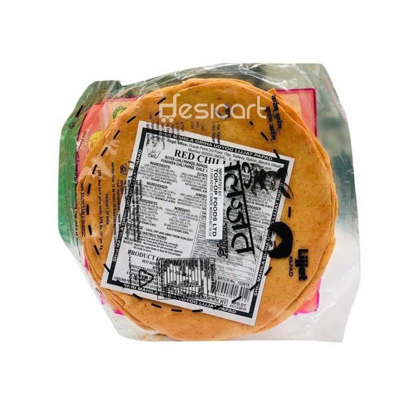 LIJJAT RED CHILLI PAPAD 200G