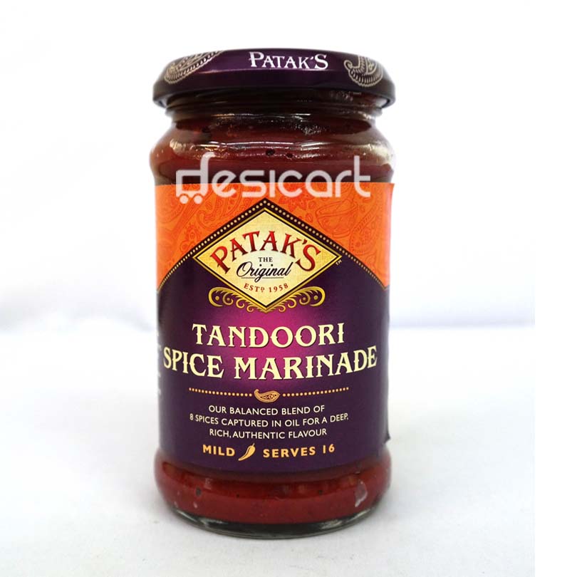 PATAKS TANDOORI SPICE MARINADE 283G