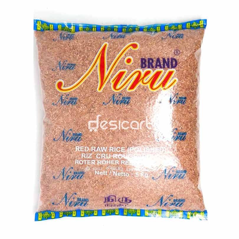 Niru Red Raw Rice Polished 5kg