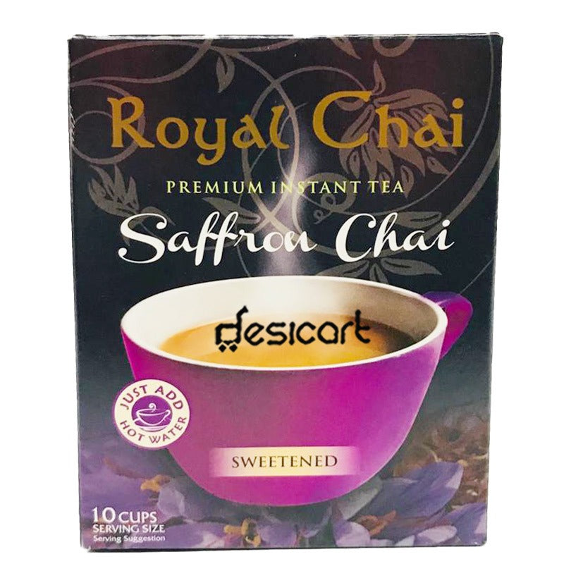 ROYAL CHAI SAFFRON SWEETENED (10CUPS)