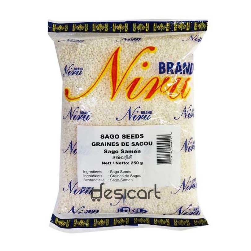 NIRU SAGO SEEDS 250G