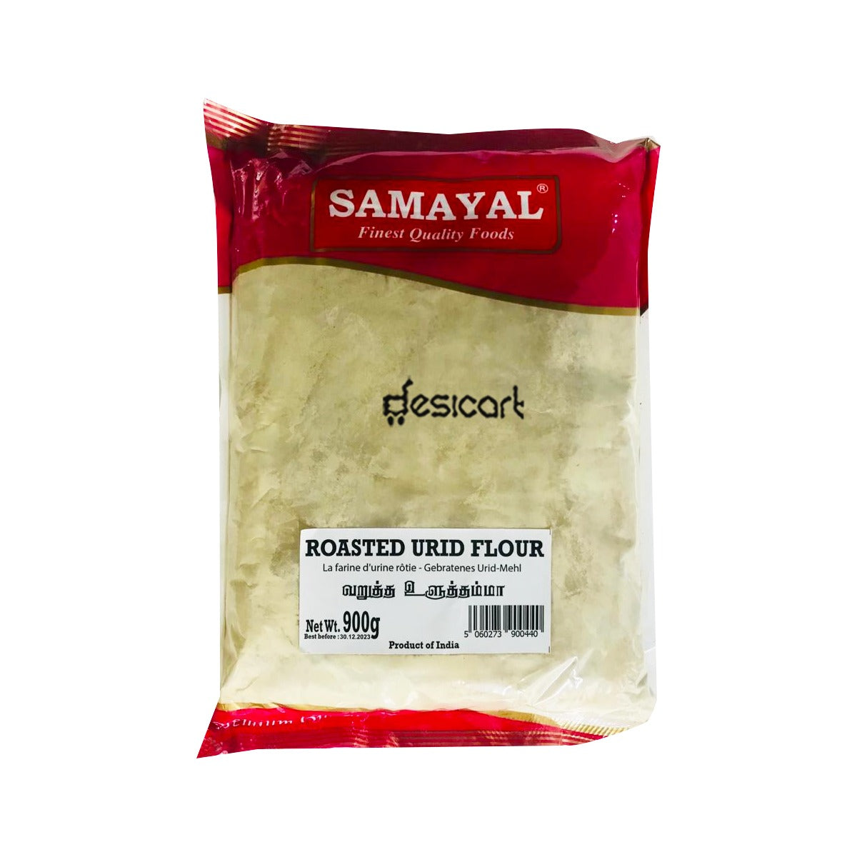 SAMAYAL ROASTED URID FLOUR 900G