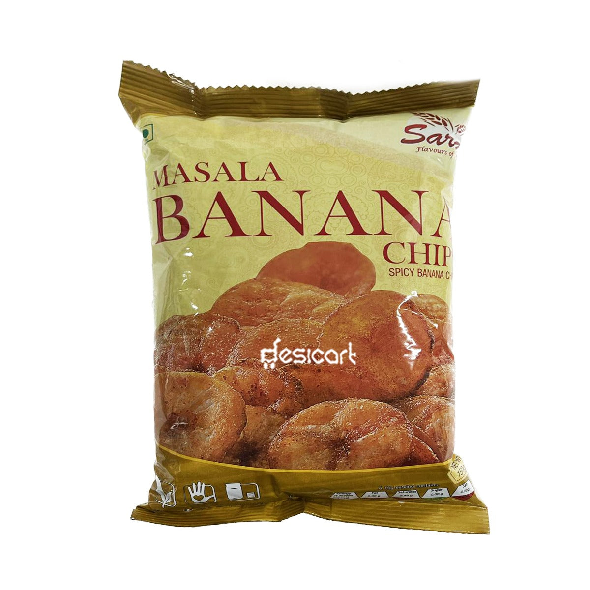SARAS NAMKEEN MASALA BANANA CHIPS 150G