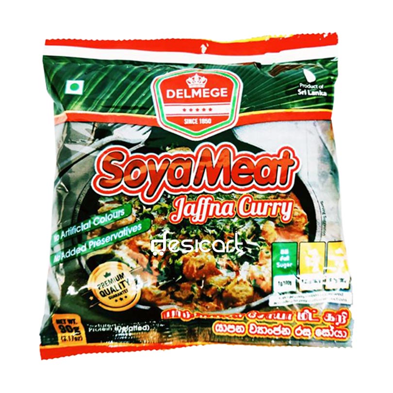 DELMEGE SOYA MEAT JAFFNA CURRY 90G