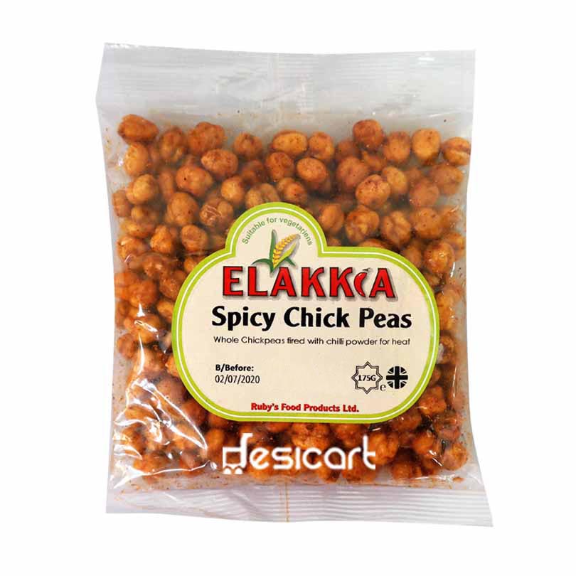 ELAKKIA SPICY CHICK PEAS 175G